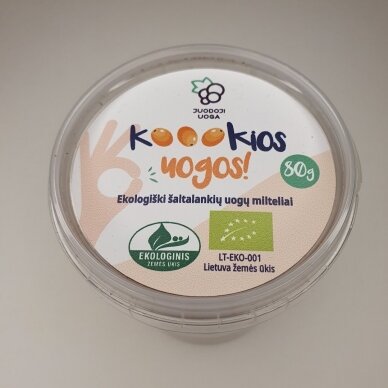 Organic sea buckthorn powder "Koookios" 80 g (LT_EKO_001) 1