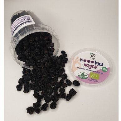 Organic dried aronia berries "Koookios" 90 g (LT_EKO_001)