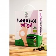 "Koookios" organic blackcurrant juice 1.5 liters (LT_EKO_001)