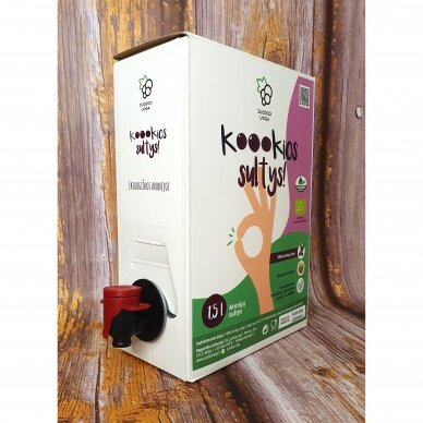 "Koookios" organic chokeberry juice 1.5 liters (LT_EKO_001) 2